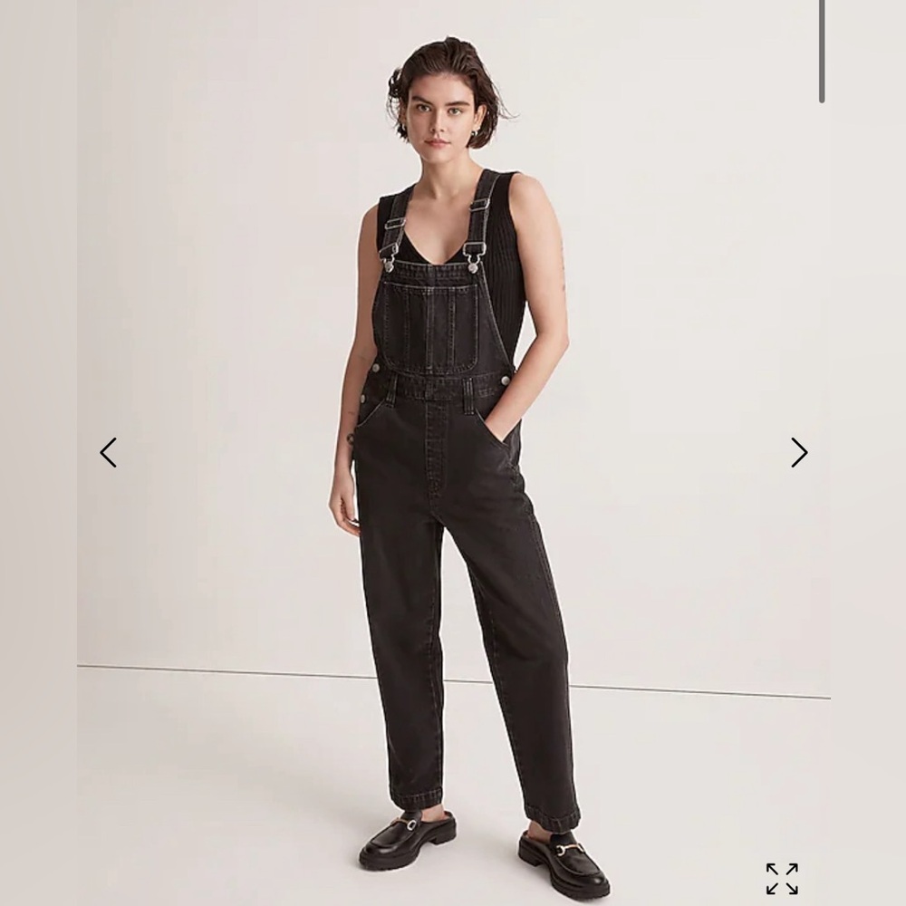 Madewell Straight-Leg Overalls in Lunar Wash BRAND NEW NEVER WORN